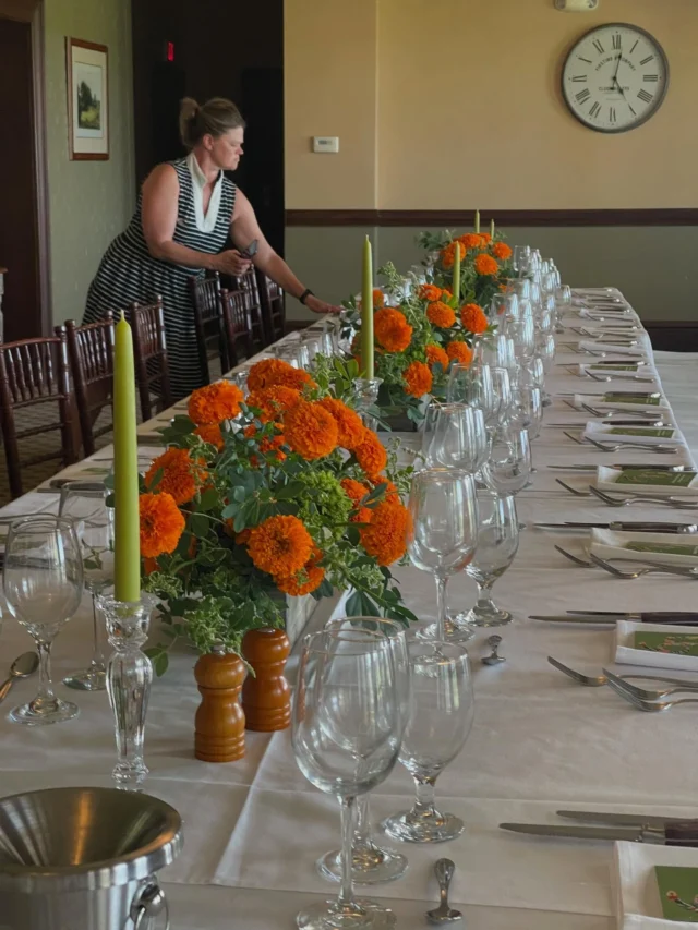 Loved being part of this tablescape @oldhawthorne. We will gladly design your next event.